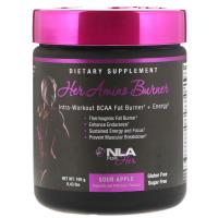 NLA for Her, Her Amino Burner, Intra-Workout BCAA Fat Burner + Energy, Sour Apple, 0.43 lbs (195 g)