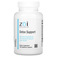 ZOI Research, поддержка выведения токсинов, 180 растительных капсул
