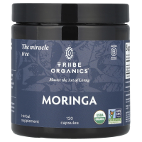 Tribe Organics, Моринга, 120 капсул