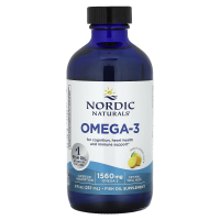 Nordic Naturals Омега-3 Жидкая со вкусом лимона, 8 жидких унций (237 мл)