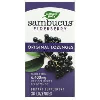 Nature's Way, Original Sambucus, Standardized Elderberry, 30 Lozenges