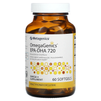 Metagenics, OmegaGenics®, EPA-DHA 720, Natural Lemon Lime, 60 Softgels