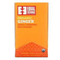 Equal Exchange, Organic Ginger, Herbal Tea, Caffeine Free, 20 Tea Bags, 1.05 oz ( 30 g)
