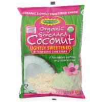 Edward & Sons, Let's Do Organic, Organic Shredded Coconut, Lightly Sweetened, 6 oz (170 g)