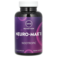 MRM, Neuro-Max II, 60 веганских капсул