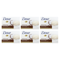 Dove, Purely Pampering Beauty Bar, Coconut Milk and Jasmine Petals, 6 Bars, 3.75 oz (106 g) Each