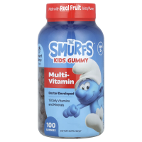 The Smurfs, Kids Gummy, Multi-Vitamin, Ages 3+, Smurf Berry, 100 Gummies