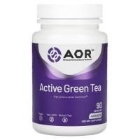 Advanced Orthomolecular Research AOR, Классическая серия, экстракт зеленого чая, 90 растительных капсул