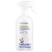 ATTITUDE, Пятновыводитель для ткани, цитрусовая цедра, 27,1 жидкой унции (800 мл)