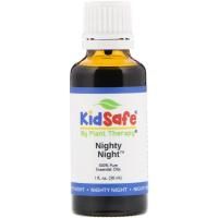 Plant Therapy, KidSafe, 100% чистые эфирные масла, Спокойной ночи, 1 ж. унц. (30 мл)