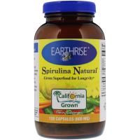 Earthrise, Натуральная спирулина, 600 мг, 150 таблеток