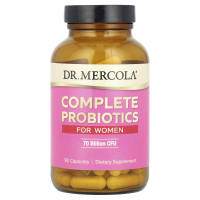 Dr. Mercola, Комплексные пробиотики для женщин, 180 капсул