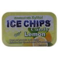Ice Chips Candy, Конфеты Ice Chips Xylitol Лимон 1,76 унции