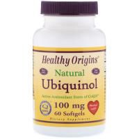 Healthy Origins, Ubiquinol, Kaneka Q+, 100 mg, 60 Softgels