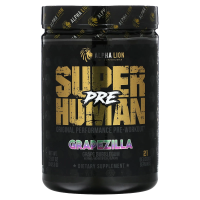 ALPHA LION, SuperHuman Pre, Grapezilla, виноградная жвачка, 342,3 г (12,07 унции)