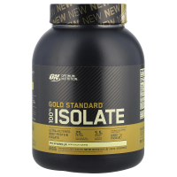 Optimum Nutrition, Золотой стандарт, 100% изолят, Насыщенная ваниль, 2,91 фунта (1,32 кг)