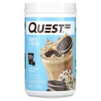 Quest Nutrition, Протеиновый порошок, печенье и сливки, 726 г (1,6 фунта)