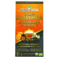 Miracle Tree, Organic Moringa Superfood Energy Infusion, Moringa Orange & Passionfruit Tea, 1.01 oz (28.8 g)