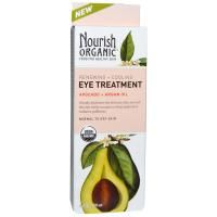 Nourish Organic, Уход для глаз с восстанавливающим и охлаждающим эффектом, авокадо + аргановое масло, 0,5 жидких унций (15 мл)