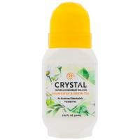 Crystal Body Deodorant, Натуральный шариковый дезодорант, ромашка & зеленый чай, 2,25 ж. унц. (66 мл)