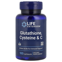 Life Extension, Глутатион, цистеин & C, 100 вегетарианских капсул