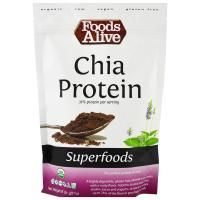 Foods Alive, Суперпродукты, белковый порошок чиа, 8 унций (227 г)