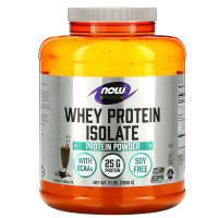 Now Foods, Изолят сывороточного протеина для спортсменов, голландский шоколад, 5 фунтов (2268 г)