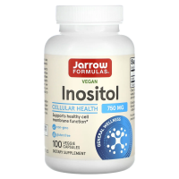 Jarrow Formulas, Инозитол, 750 мг, 100 вегетарианские капсулы