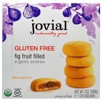 Jovial, Organic Cookies, Fig Fruit Filled, 6-1.2oz