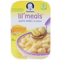 Gerber, Lil' Meals, Pasta Shells & Cheese, 6 oz (170 g)