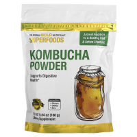 California Gold Nutrition, Superfoods, комбуча в порошке, без добавок, 160 г (5,64 унции)