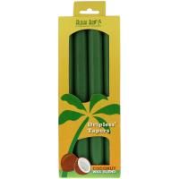 Aloha Bay, Dripless Taper Candles, Coconut Wax Blend, 4 Pack, 9 in (23 cm) Each