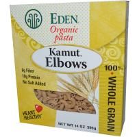 Eden Foods, Органические макаронные изделия, рожки из камута, 14 унций (396 г)