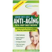 Applied Nutrition, Anti Aging Total Body Daily Defense, 50 Liquid Soft-Gels