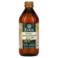 Eden Foods, Органическое сафлоровое масло, нерафинированное, 16 жидких унций (473 мл)