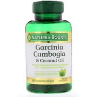 Nature's Bounty, Garcinia Cambogia & Coconut Oil, 60 Rapid Release Softgels