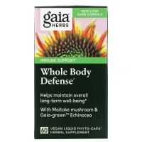 Gaia Herbs, Защита всего тела, 60 веганских жидких фитокапсул