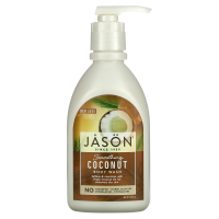 Jason Natural, Средство для мытья тела Разглаживающий кокосовый орех 30 жидких унций