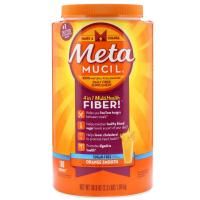 Metamucil, 4 in 1 MultiHealth Fiber Powder, Sugar Free, Orange Smooth, 36.8 oz (1.04 kg)