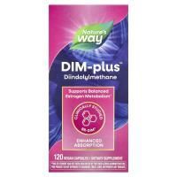 Nature's Way, DIM-plus, с формулой, улучшающей метаболизм эстрогенов, 120 капсул