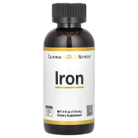 California Gold Nutrition, железо, 118 мл (4 жидк. унции)