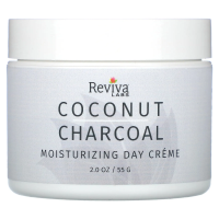 Reviva Labs, Coconut Charcoal Moisturizing Day Creme, 2 oz (55 g)