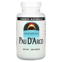 Source Naturals, По д'Арко, 500 мг 250 таблеток