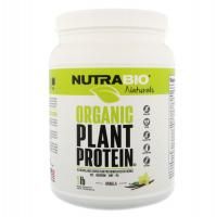 NutraBio Labs, Naturals, органический растительный белок, ваниль, 454 г