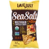 Late July, Multigrain Tortilla Chips, Sea Salt by the Seashore, 6 oz (170 g)
