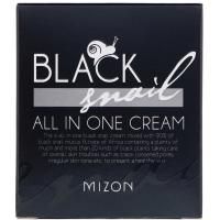 Mizon, Черная улитка, крем «все в одном» (75 мл), 2,53 унции