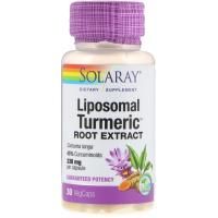 Solaray, Liposomal Turmeric Root Extract, 330 mg, 30 VegCaps