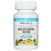 Eclectic Institute, Трава гидрастиса (желтокорня), сырая, 300 мг, 100 вегетарианских капсул без ГМО
