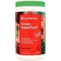 Amazing Grass, Green Superfood порошковый напиток Ягода 17 унций