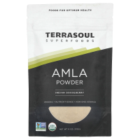 Terrasoul Superfoods, AMLA в порошке, индийский крыжовник, 170 г (6 унций)